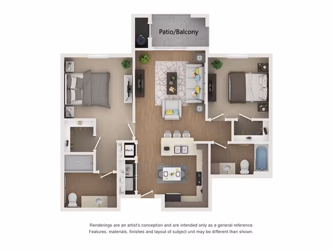 B1 - Mesquite 410 floor plan